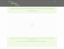 Tablet Screenshot of cambodiaretreats.com